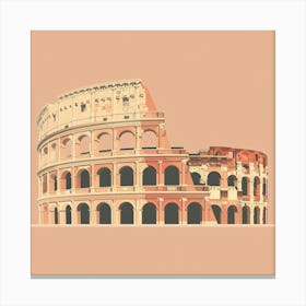 Colosseum in Rome Canvas Print