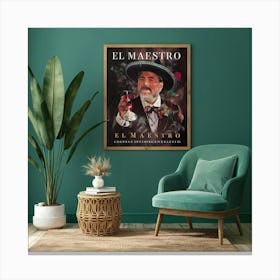 El Maestro Mexican Exhibition Poster Art Print Ill 6cfgnkfvrnyt4y0oygzc4g Vl Kifjts0kqw1nar5xlnq Canvas Print