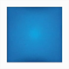 Blue Abstract Painting Canvas Print