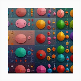  Unique Design Pictures Of Maths 0 Canvas Print