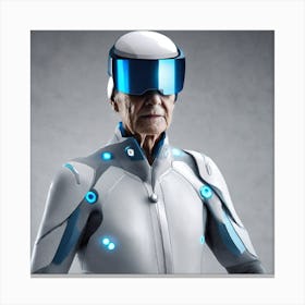 Futuristic Man 21 Canvas Print