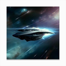 Star Trek Spaceship Canvas Print