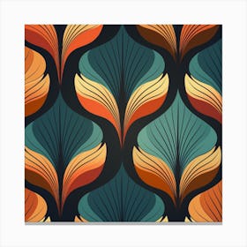 Abstract Seamless Pattern 1 Canvas Print