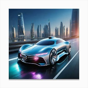 Mercedes Benz Concept Car 2 Canvas Print