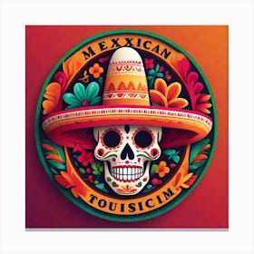 Mexican Tourism Logo 1 Canvas Print