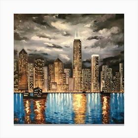 Chicago Skyline Canvas Print