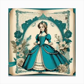 Victorian Girl 2 Canvas Print