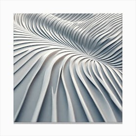 Abstract Wave Pattern 3 Canvas Print