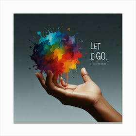 Leonardo Lightning Let Go Art 0 Canvas Print