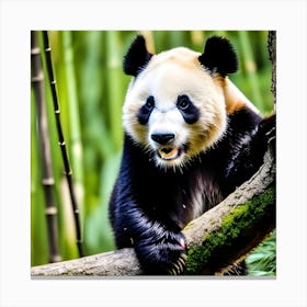 Panda Bear 12 Canvas Print