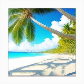 Tropical Tranquility Canvas Print
