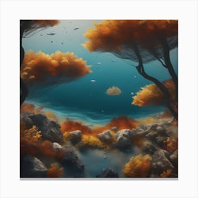 Flora And Fauna Canvas Print