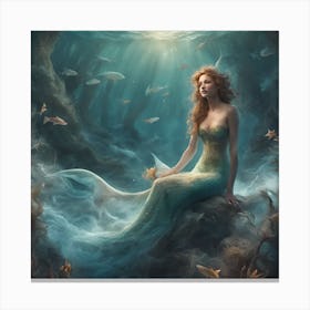 Mermaid 1 Canvas Print