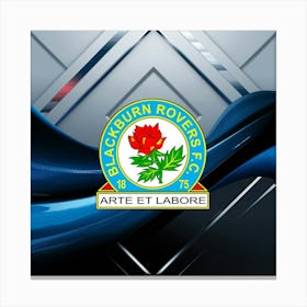 Blackburn Rovers F.C Logo Wall Art 9 Canvas Print