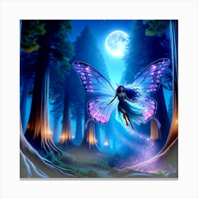 Purple Fairy 1 Canvas Print