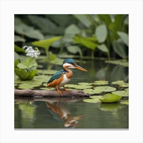 Kingfisher 1 Canvas Print