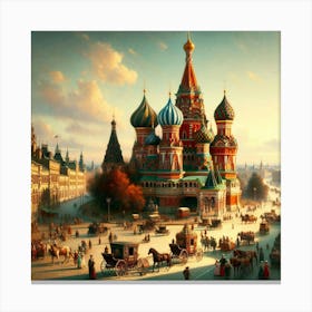 Moscow 6 Canvas Print