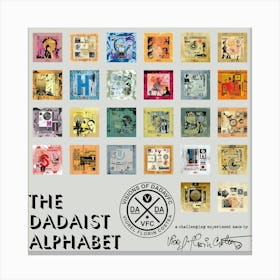 The Dadaist Alphabet Canvas Print