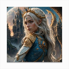 Fairytale Princess 1 Canvas Print