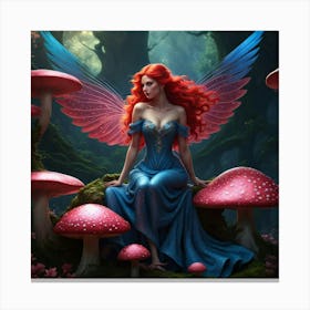 Fairy of the woods Canvas Print
