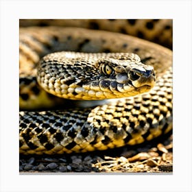 Snake Head Canvas Print