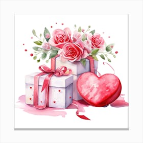 Valentine'S Day Gift 2 Canvas Print