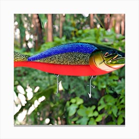 Sturgeon Fishing Lure Canvas Print