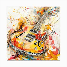 Electric Guitar 2 Canvas Print