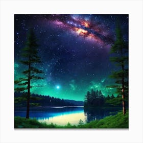 Milky Way 41 Canvas Print