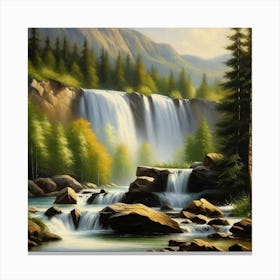 Waterfall 41 Canvas Print