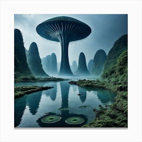 Chinese Mushroom Canvas Print
