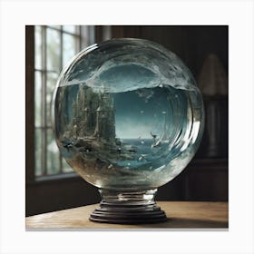 Water Globe Canvas Print