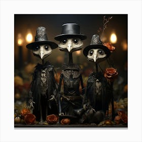 Crows Canvas Print