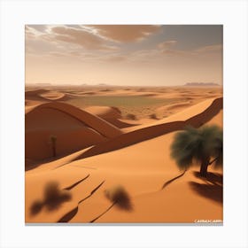 Sahara Desert 95 Canvas Print