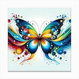 Colorful Butterfly 3 Canvas Print