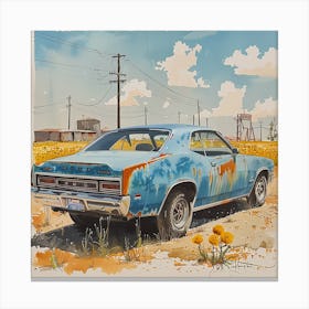 Plymouth Charger Canvas Print