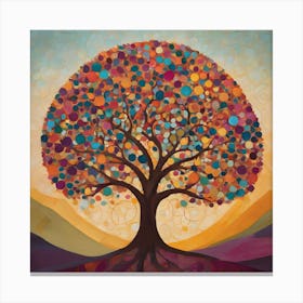 Tree Of Life 8 Canvas Print