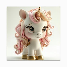 Rizwanakhan 3d A Little Cute Unicorn 4k Isolated On White Bac 6c682f7d 5deb 48e0 99e9 79dab25d93e1 2 Canvas Print