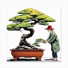 Bonsai Canvas Print