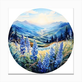 Lupines 5 Canvas Print