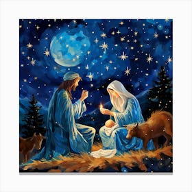 Nativity 3 Canvas Print