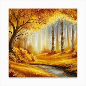 Autumn Forest 6 Canvas Print