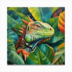 Iguana 2 Canvas Print