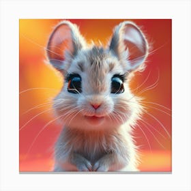 Cute Mouse 8 Canvas Print