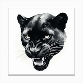 Black Panther 3 Canvas Print
