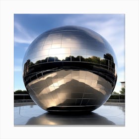 Sphere Of Reflection Canvas Print