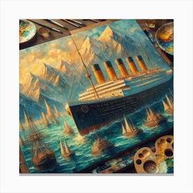 Titanic 6 Canvas Print