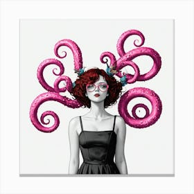 Octopus 15 Canvas Print