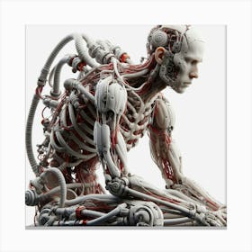 Humanoid Robot 6 Canvas Print