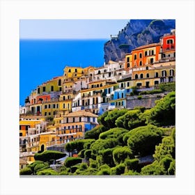 Positano Canvas Print